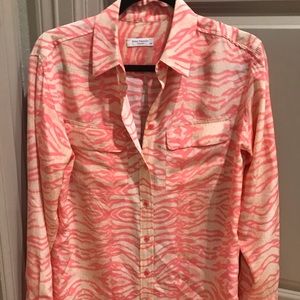 Equipment Animal Print Blouse